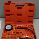 BETOOLL Fuel Pressure Test Kit 0-100PSI with 9.49, 7.89, 6.30 Fuel Line Fittings