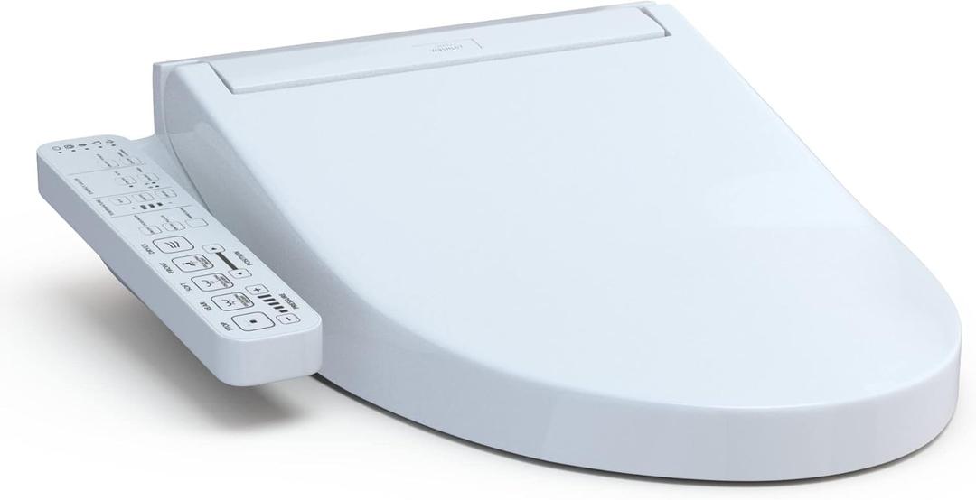 TOTO WASHLET C2 Electronic Bidet Toilet Seat with PREMIST and EWATER+ Wand Cleaning, Elongated, Cotton White - SW3074#01