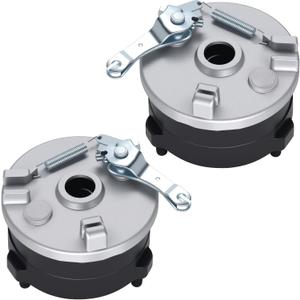 Front Drum Brake Wheel Hub with 3 Stud Drum Brake Housing + Shoes (Left & Right) Aftermarket Parts Fit for 50cc 70cc 90cc 110cc 125cc Taotao Sunl ATV Quad 4 Wheel Motorcycle.