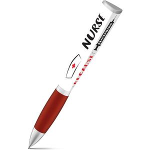 Nurse Week Ballpoint Pen Gift (1 Pen, 3-Sided) Nurses Week Gifts, Funny Gifts for Nurses - Nurse Appreciation, Nurse Pens, Nurse Gifts for Women, Nurses Day Gifts - Funny Nurse Gifts - "Superhero"