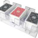 Yuanhe 9 Deck Rotating-Revolving Playing Card Tray, Card Holder