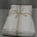 100% Cotton Sheet Set 4 Piece Queen - 1000 Thread Count Sateen Weave for Hotel Luxury Bedding, Deep Pocket 16 Inch, Wrinkle Resistant & Breathable(White,Queen)