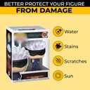 Premium Protector Case Compatible with Funko 4" Inch Pop Vinyl Figures - Ultra Clear, Heavy Duty 0.5mm Thick, Protective Film, Locking Tab (100 Pack)