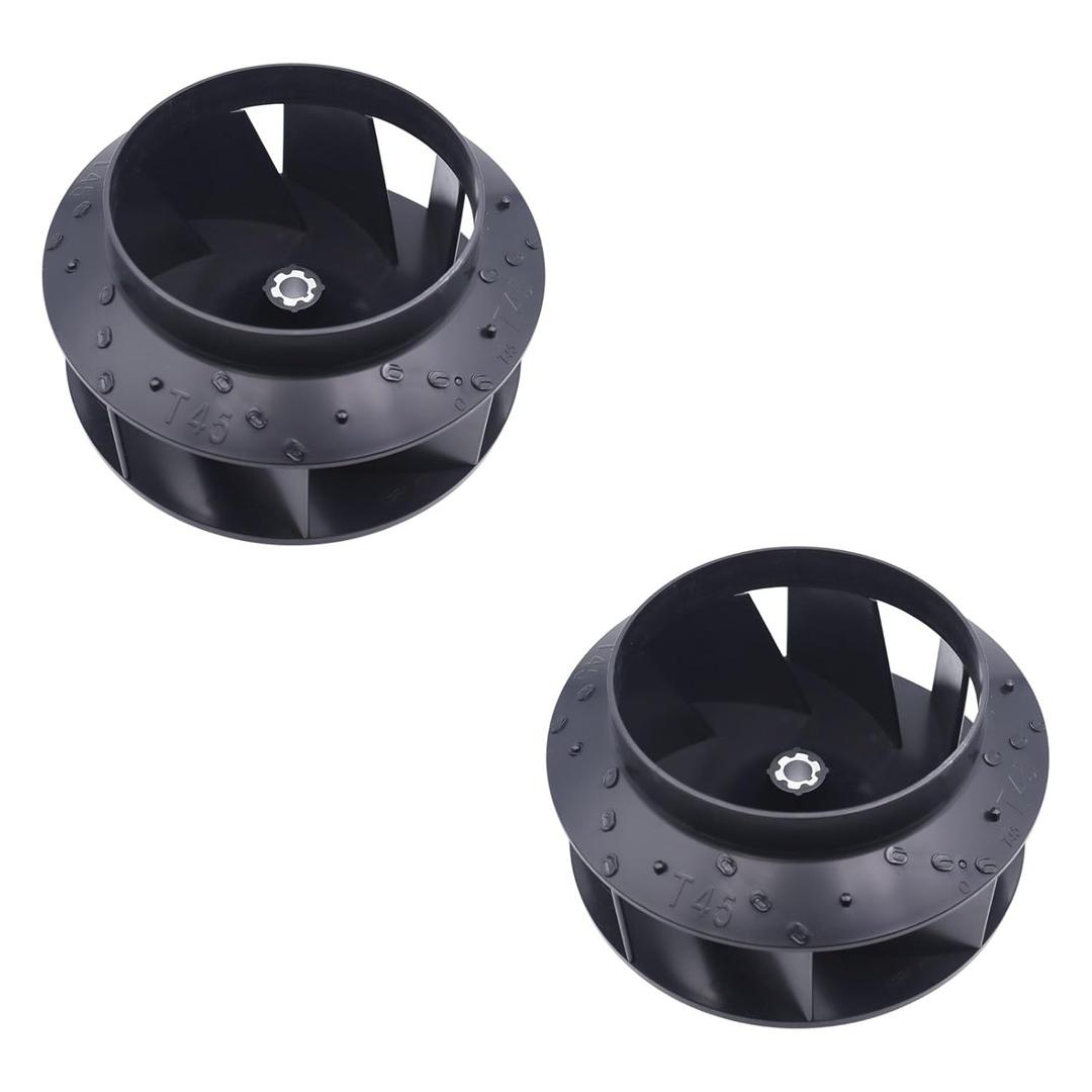 2pack-70302201P T45 9.51 Od Blower Fan Compatible with Speed Queen, Alliance,HUEBSCH, IPSO Replace TU21755 70302201