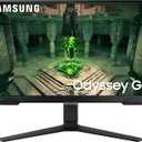 SAMSUNG 25" Odyssey G4 Series FHD Gaming Monitor, IPS, 240Hz, 1ms, G-Sync Compatible, AMD FreeSync Premium, HDR10, Ultrawide Game View, DisplayPort, HDMI, Fully Adjustable Stand, LS25BG402ENXGO