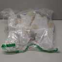 100 Pack Plastic Champagne Flutes, 5 Oz Gold Rimmed Champagne Flutes, Clear Plastic Toasting Glasses for Mimosa Bar Engagement Birthday Wedding Graduation Decorations Party