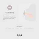 Bibs Pacifiers Color Collection, Set of 2 BPA-Free Latex Pacifiers Made in Europe, Round Nipple Baby Pacifier. (18+ Month (Pack of 2), Vanilla Night)