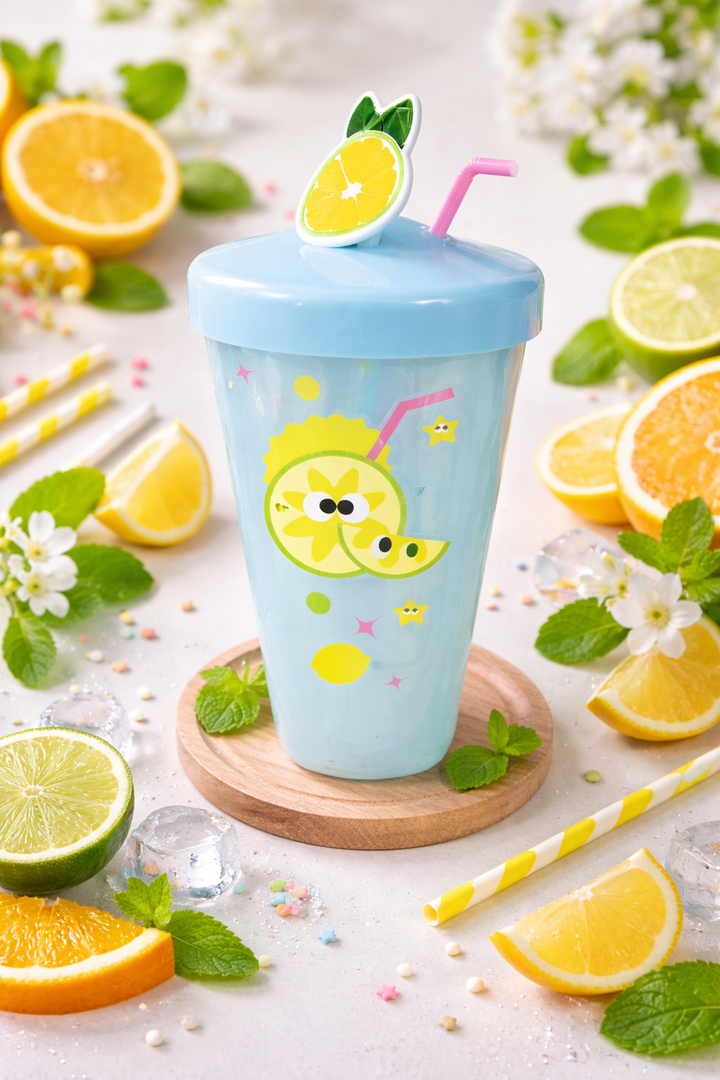 Blue Watermelon Water Bottle