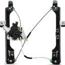 YHTAUTO Front Power Window Regulator Driver Side with 7-Pin Motor Assembly for Cadillac SRX 2010-2015 & Saab 9-4X 2011, Sport Utility