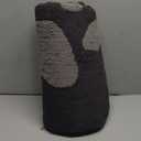 Smiry Dog Door Mat for Muddy Paws, Absorbs Moisture and Dirt, Low-Profile Entryway Mat with Non-Slip Backing, Entry Indoor Outdoor Doormat for Inside Floor (40x32 Inches, Dark Grey, Paw)