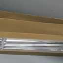 Large Metal Skewers For Grilling,Shish Kebab Skewer 23.6" Skewers For Kabobs Flat Barbecue Skewer Stainless Steel BBQ Grill Stick for Meat, Chicken, Shrimp, Fruit, Vegetables