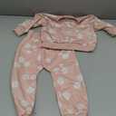 ZOEREA Toddler Baby Girl Clothes Long Sleeve Pullover Tops + Pants Set Floral Print Sweatsuit Fall Winter Outfit, Size 18-24M