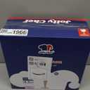 JOLLY CHEF 100 Pack Plastic Champagne Flutes Disposable 4.5 oz Clear Plastic Champagne Glasses Suitable for Wedding, Thanksgiving Day, Christmas