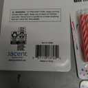 7 x Jacen  Birthday Candles, Blue/Orange