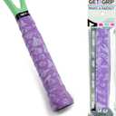 Get A Grip - Custom Tennis Racket Grip Tape - Anti-Slip/Quick-Drying Tennis Overgrips - Precut Badminton Racket Grip with Finishing Tape