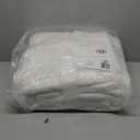 UGG Nita Throw Blanket Soft Reversible Plush Throw for Couch or Bed Washable Warm Fluffy Blanket for College Dorm Essentials and Bedding with Down Alternative Fill, 50-inch x 70-inch, White Snow