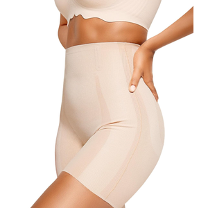 Vertvie Tummy Control Shapewear Shorts for Women Butt Lifting Body Shaper Shorts High Waisted Seamless Girdles Under Dress,M