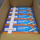 1000 PCS - 10ml Oral Syringe With Cap | Oral Dispenser Without Needle, Luer Slip Tip | Individually Wrapped Medicine Dropper For Infants & Pets - Bulk Case - 10 boxes of 100 PCS (1,000 pcs)