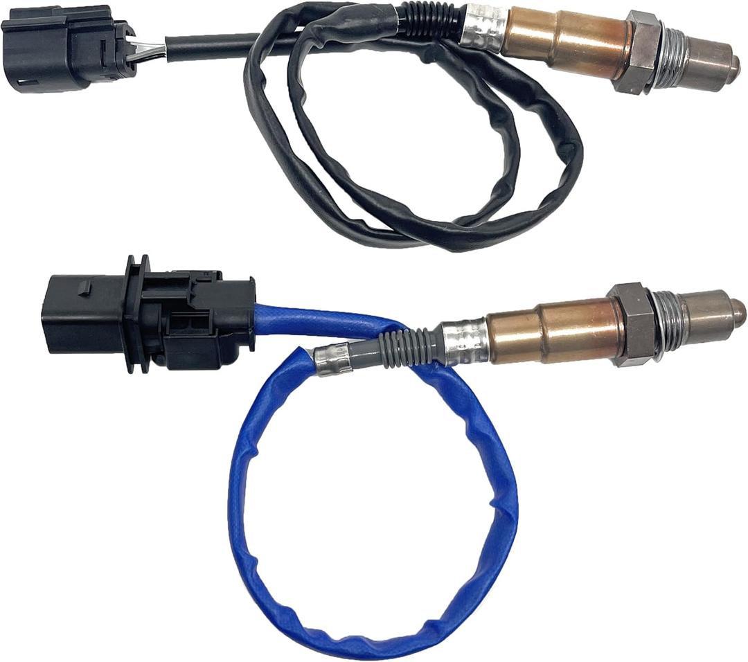 Set (2) Oxygen O2 Sensor for 2012-2018 Ford Focus 2.0L L4 Non Turbo / 2013-2014 Ford Fusion 1.6L L4 Turbocharged Upstream + Downstream 234-5068 234-4575
