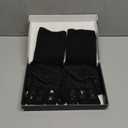 BBQ Oven Gloves 1472 Heat Resistant Oven Mitts Silicone Non-Slip Cooking Gloves for Barbecue, Grilling, Baking, Welding, Smoker (A Pair) (Black)