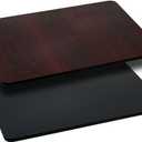 Flash Furniture Glenbrook 30'' x 60'' Rectangular Table Top with Black or Mahogany Reversible Laminate Top (Pack of 1)