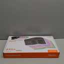 MEETION Ergonomic Wireless Keyboard and Mouse, Ergo Keyboard with Vertical Mouse, Split Curved Keyboard with Wrist Rest, Natural Typing Rechargeable Full Size, Windows/Mac/Computer/Laptop, Large Size (Black)