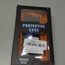 VEGO for Galaxy Z Fold 6 Case with Stand, 360Ring Magnetic Kickstand & Hinge Protection & Front Screen Protector & Camera Cover & Belt Clip Holster Case for Samsung Galaxy Z Fold 6 5G - Orange