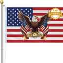 250th Anniversary USA Flag, Double Sided 3 Ply 3*5 ft, American 250th Flag for Outside, Heavy Duty, Patriotic Flags, 4th of July Decorations, 250th Birthday Flag, 1776 Flags with Grommets (Style 2)