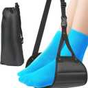 Airplane Travel Foot Hammock, Perfect Airplane Footrest to Relax Feet, with an Adjustable Length, Foot Hammock Essential for Relaxing During Work or Travel