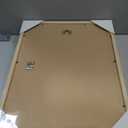 Yaetm 12x16 Picture Frame with Mat for 8.5x11 Set of 4, Natural Solid Oak Wood 12x16 Frame for Gallery Wall and Poster, Wall Mounted (4 pack, Oak)