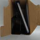 Quick Dry Electric Toothbrush Holder 4 Slots Metal Bathroom Counter Organizer for Toothpaste Razor Mouthwash, Black