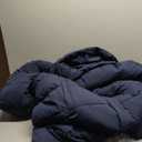 Amazon Essentials Mens Hooded Long Puffer Coat (Blue) 3XL