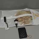 Breathable Lightweight Blonde Wigs Human Hair Short Pixie Straight Cut Heat Resistant Cap for Everyday Natural Styling (White Gold,4inch)