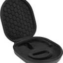 MOSISO Headphone Case Compatible with AirPods Max Supports Sleep Mode, Portable Waterproof Shockproof Protective Travel Hard Carrying Case Storage Bag, Black
