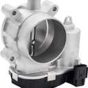 Electric Throttle Body Assembly 04891970AB Fits for Chrysler 200 15-17, Dodge Dart 13-16,Ram ProMaster City 15-21 2.4L SOHC, Jeep Cherokee/Renegade 14-20, OE 4891970AC (B0FGYNGZLR)