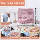 2 x Stainless Steel Wipes Set - 10-Pack Reusable Microfiber Cleaning Cloths for Windows, Kitchen, and Home - Scratch-Safe for Dishes, Glass, Mirrors, Stove, Furniture Surfaces