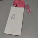 PLULON Pink Bob Wig with Bangs, Short Straight Bob Wig with Heart Sunglasses 12 Inch Shoulder Length Heat Resistant Synthetic Hair Cap for Women Natural Look Daily Use Cosplay Halloween Costume Party