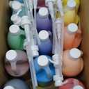 Nicpro 14 Colors Large Washable Paint Set (33.8 oz, 1000ml), Acrylic Bulk Paint Supplies Non Toxic Children Tempera Paint for Art, Craft DIY, Poster & Finger Paint, School, Home,Classroom