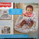 Fisher-Price Portable Baby Chair Sit-Me-Up Floor Seat with Developmental Toys & Machine Washable Seat Pad, Rainbow Showers