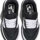 Vans Unisex-Child Range Exp Shoe | Boys' & Girls' Athletic Sneakers for Walking, Hiking & Fashion (10.5 Little Kid, Mesh Black/White)