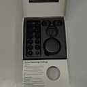 Ear Plugs for Sleeping, 2 Pairs of Reusable Earplugs for Noise Reduction 25dB-30dB with 8 Ear Tips, Soft Hearing Protection Ear Plugs for Concert,Noise Sensitivity, Study & Work, Black