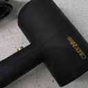 SHRATE Lightweight Ionic Hair Dryer with Diffuser - Powerful 1800W Blow Dryer for Fast Drying - Professional Low Noise Mini Hair Dryer for Travel, Gifts, Hair Styling (Black)