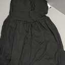 Casei Jumpsuits for Women Casual Summer Rompers Sleeveless Loose Strap Baggy Overalls Yoga Harem Jumpers with Pockets (Medium, Black)