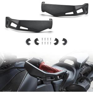 Handguards for Can Am Ryker, 2PCS Aluminum Hand Guard Handlebars Protectors Kits for Can Am Ryker 900, 600, Sport & Rally Edition All Models 2019-2024 Accessories (Replaces #219400998),Black