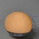 Sunrise Alarm Clock White Noise Machine: Natural Wake Up Light - Dimmable Clock with Bluetooth Speaker for Bedroom - 25 Sleep Sounds for Baby Adults Kids Putty