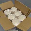 Clawsoff 300 Count 3 oz Bathroom Cups, Disposable Mouthwash Cup, Small White Paper Cups, 3 Ounce Mini Espresso Cups, Ideal for Bathroom, Travel, Picnic