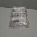 LARGER Compartment - Stackable Water Bottle Organizer Holder - for Stanley & Others' Large Tumbler - Clear Wine Rack, Cup Bottle Holder for Cabinet Home Countertop Fridge Pantry Shelf, 3 Tier Hold 9