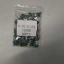 Mudder 60 Count Christmas Tree Replacement Light Bulbs 2.5v 0.425 Watt Replacement Bulb Mini Incandescent Wire String Lights Decoration for Prelit Xmas Tree(Green Base with Warm White Bulb)