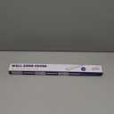 ZhiYo Wire Covers for 2 Cords, 68in Cord Hider on Wall Mounted, Black Cord Cover Kit, Cable Cover Paintable, Cable Concealer for Extension Cord/Ethernet Cable/Speaker Wire Hider, 4xL17in W0.7in H0.4in (Medium)