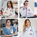 2 x Funny Badge Reel Retractable for Nurse I Can't Fix Stupid But I Can Help You See It Nursing Badge Holder with Alligator Clip Cute Healthcare LPN RN CNA LPN Medical Badge Clip ID Card Accessories